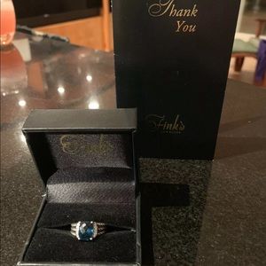 David Yurman Hampton Blue Topaz Petite Wheaton